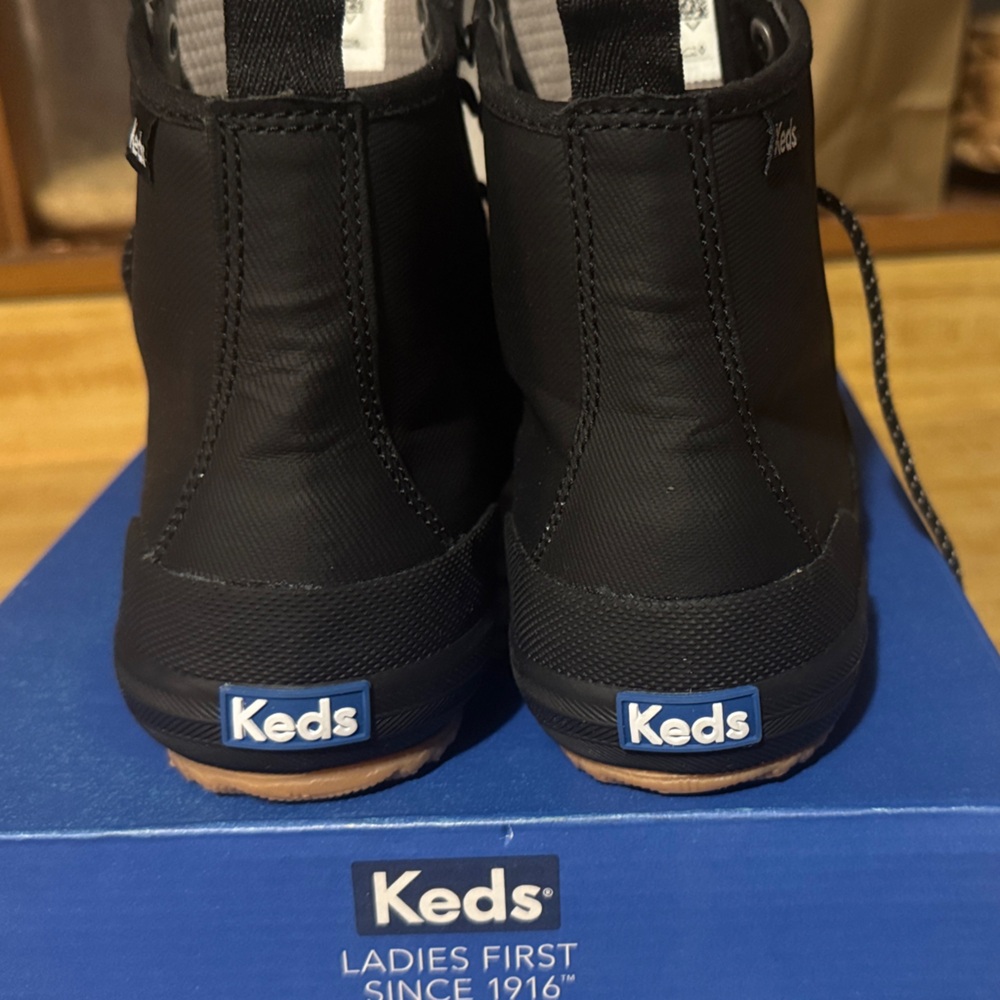Keds Womens Black High-Top Sneakers - Picture 5 of 5